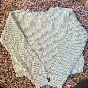 Light blue girls sweater